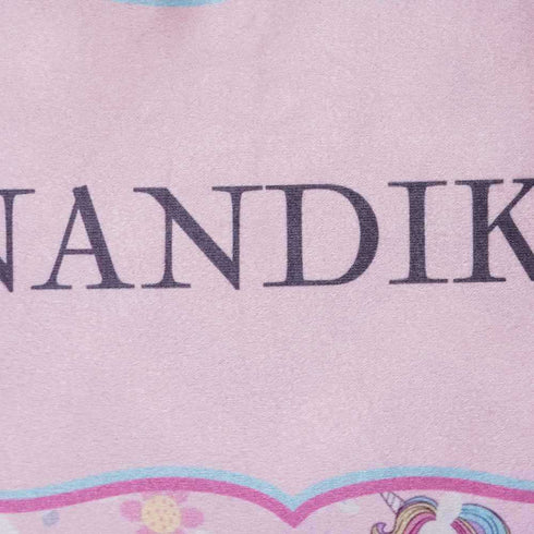 Personalized Unicorn Printed Kids Pillow